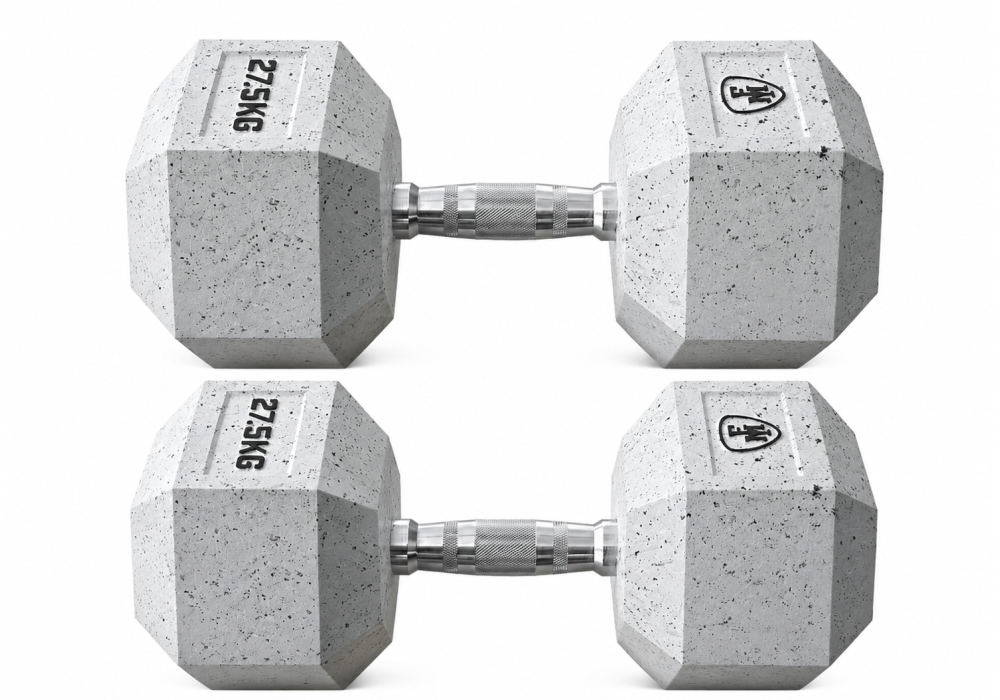 Αλτήρας Elite Εξάγωνος Λευκός 27.5kg MegaFitness