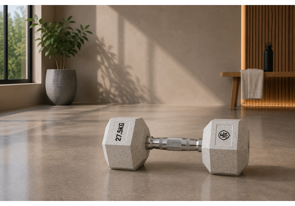 Αλτήρας Elite Εξάγωνος Λευκός 27.5kg MegaFitness