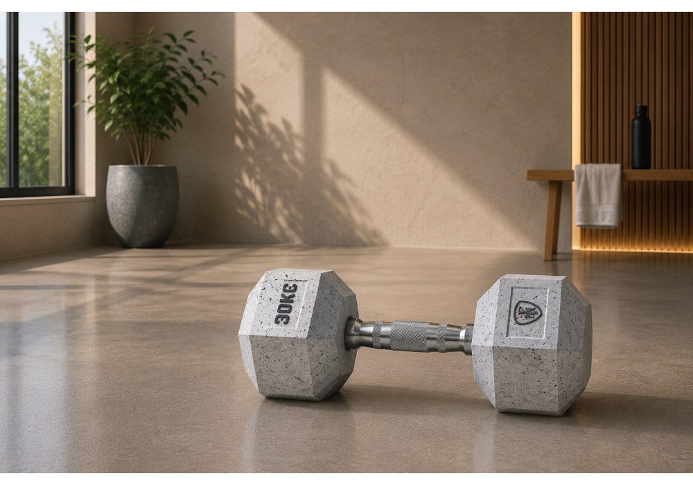 Αλτήρας Elite Εξάγωνος Λευκός 30kg MegaFitness