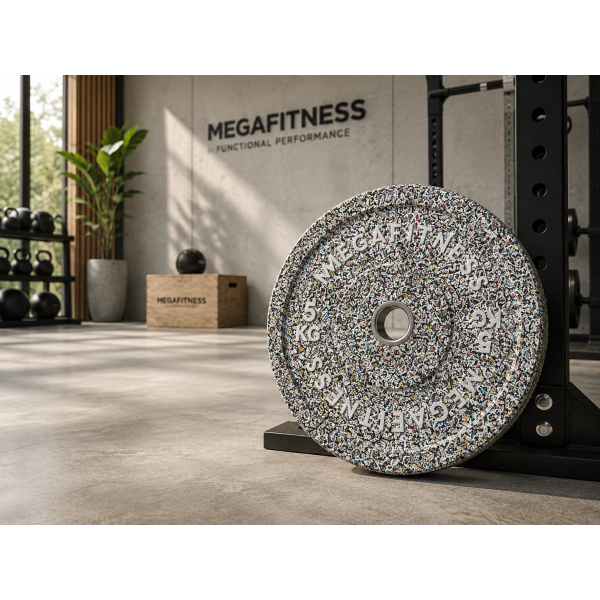 Hi Temp Bumper Plate 5kg |Megafitness
