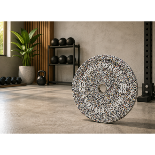 Hi Temp Bumper Plate 10kg|Megafitness