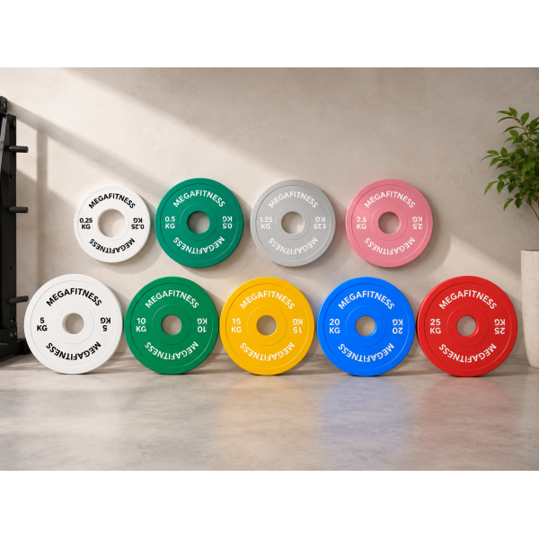 Calibrated Powerlifting Plate Set|Megafitness