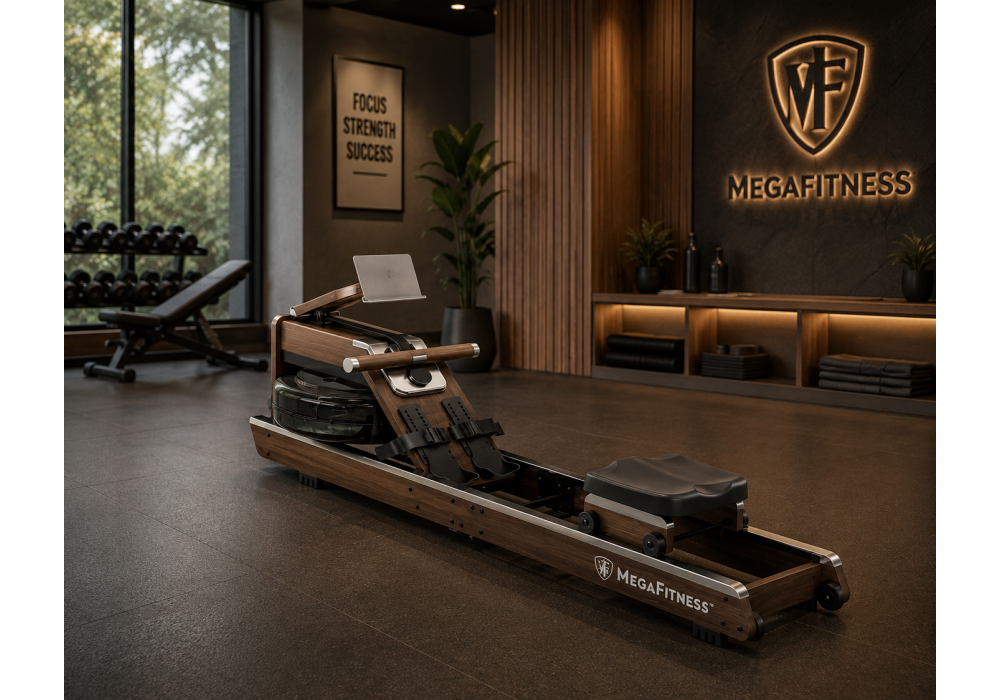 MegaFitness Water Resistance Rowing Machine
