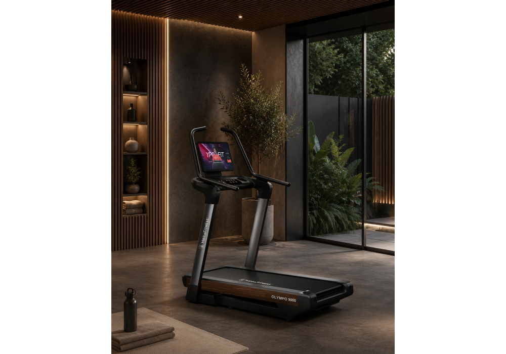 Commercial Treadmill with 15.6" TFT Display & Incline | MegaFitness