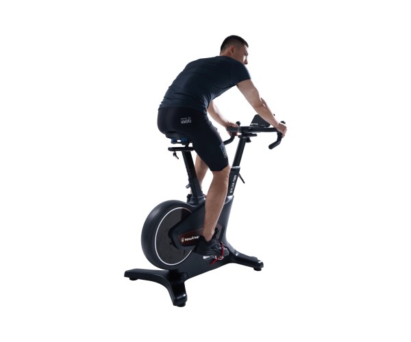 MegaFitness Commercial Spin Bike with 32-Level Resistance