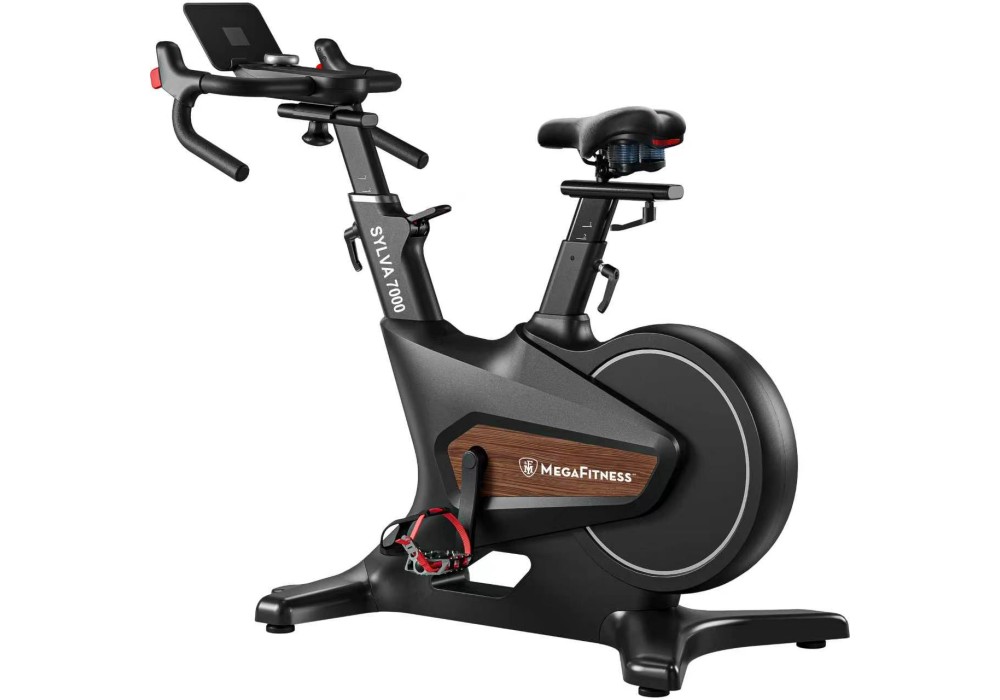 MegaFitness Commercial Spin Bike with 32-Level Resistance