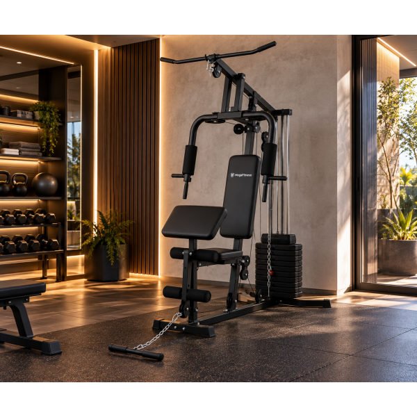 Home Gym with 45kg Weight Stack |Megafitness