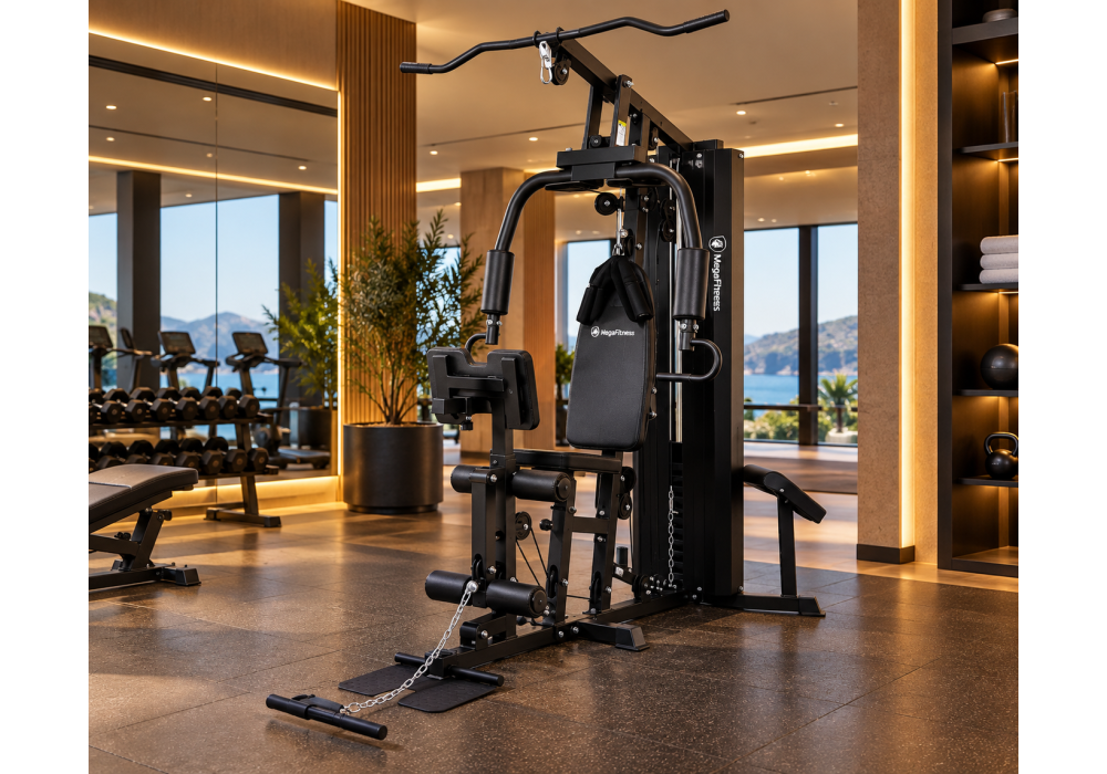 Home Gym 70kg with Leg Press Attachment | MegaFitness