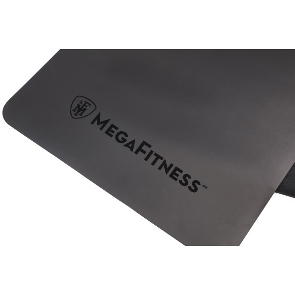 PU Yoga Mat 4 mm Black | Megafitness