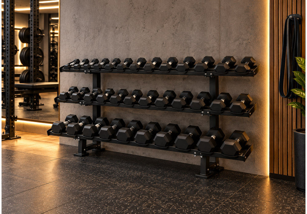15-Pair Dumbbell Rack