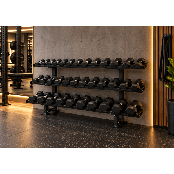 15-Pair Dumbbell Rack | Megafitness
