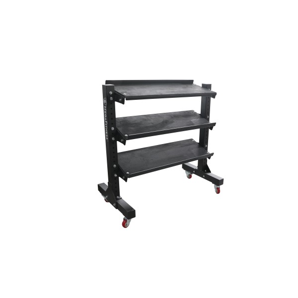 Mobile Adjustable Dumbbell Rack | MegaFitness