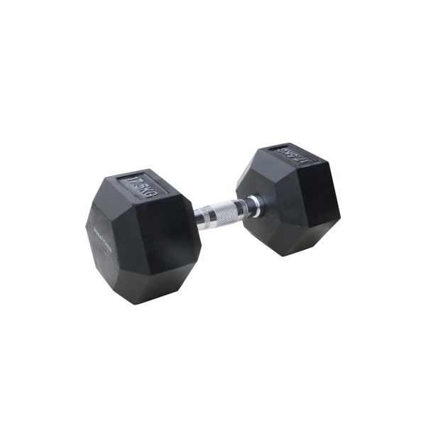 Εξάγωνος Αλτήρας 17.5kg Μαύρος |Megafitness