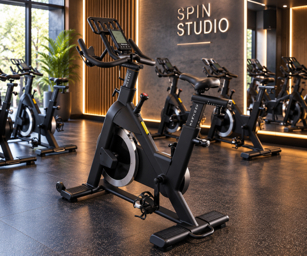 Επαγγελματικό Spin Bike με δίσκο 20 kg και Bluetooth