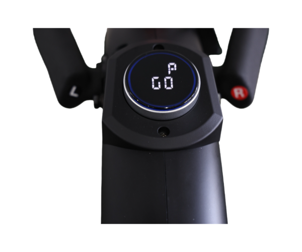 Μαύρο Spin Bike κυκλικού σχεδιασμού με Bluetooth