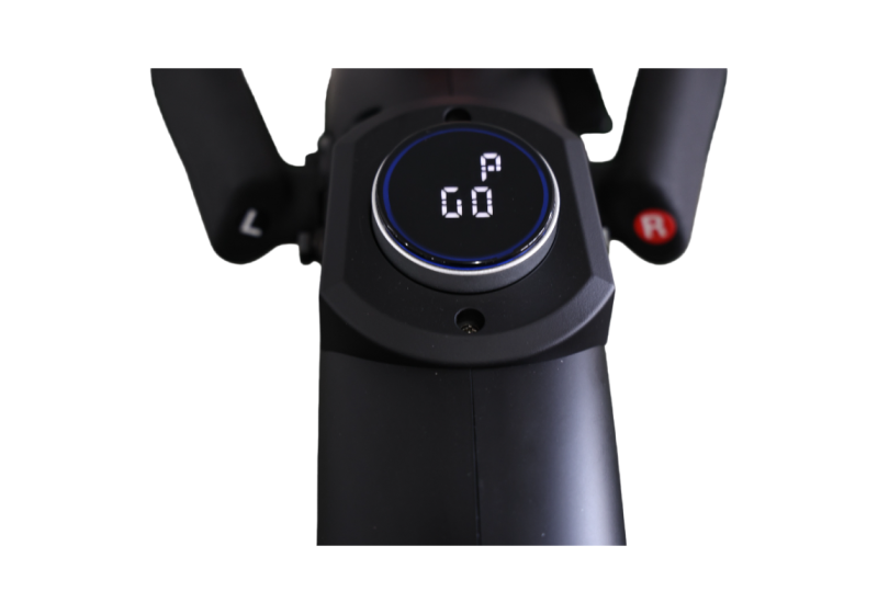 Μαύρο Spin Bike κυκλικού σχεδιασμού με Bluetooth