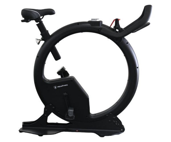 Μαύρο Spin Bike κυκλικού σχεδιασμού με Bluetooth