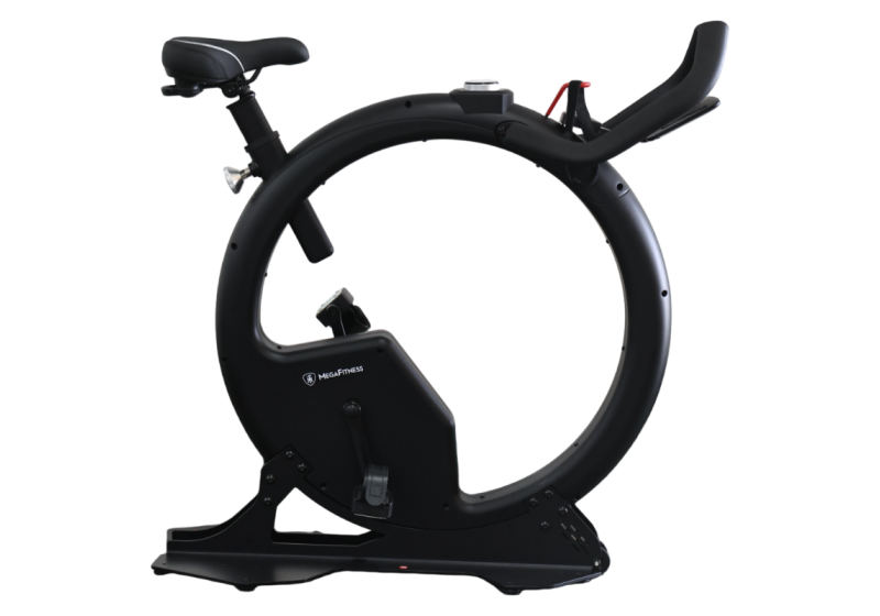 Μαύρο Spin Bike κυκλικού σχεδιασμού με Bluetooth