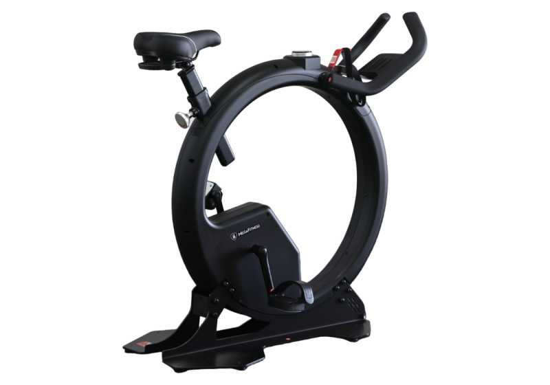 Μαύρο Spin Bike κυκλικού σχεδιασμού με Bluetooth
