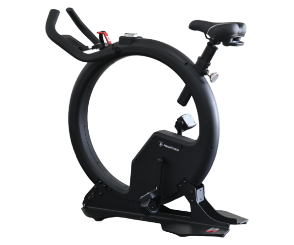 Μαύρο Spin Bike κυκλικού σχεδιασμού με Bluetooth