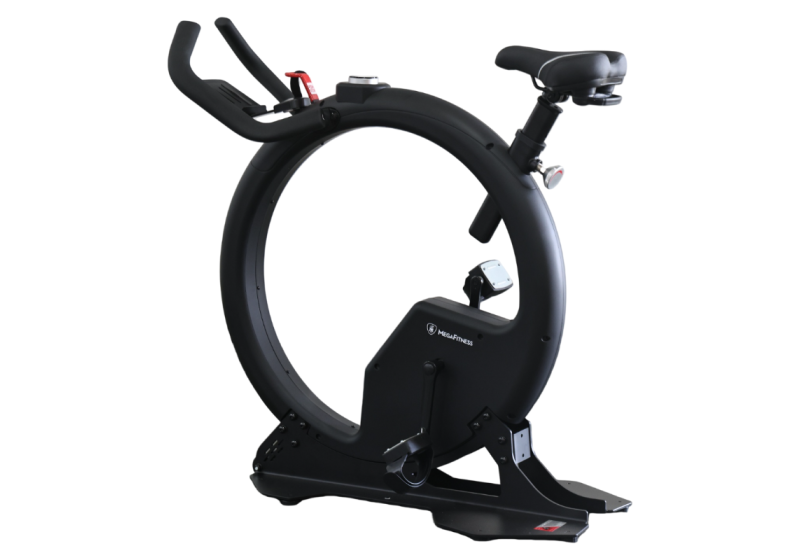 Μαύρο Spin Bike κυκλικού σχεδιασμού με Bluetooth