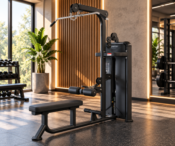 MegaFitness commercial Lat Pulldown and Seated Row Machine