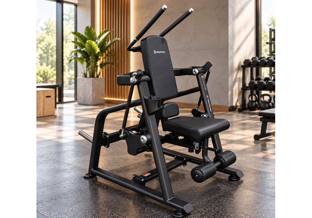 MegaFitness commercial Plate-Loaded Abdominal Crunch Machine