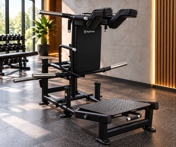 MegaFitness commercial Multi-Position Hack Squat Trainer
