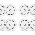 Combo Bumper Plates Λευκά  |Megafitness