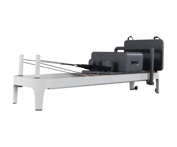 Premium Pilates Reformer αλουμινίου με αντιβακτηριακή ταπετσαρία