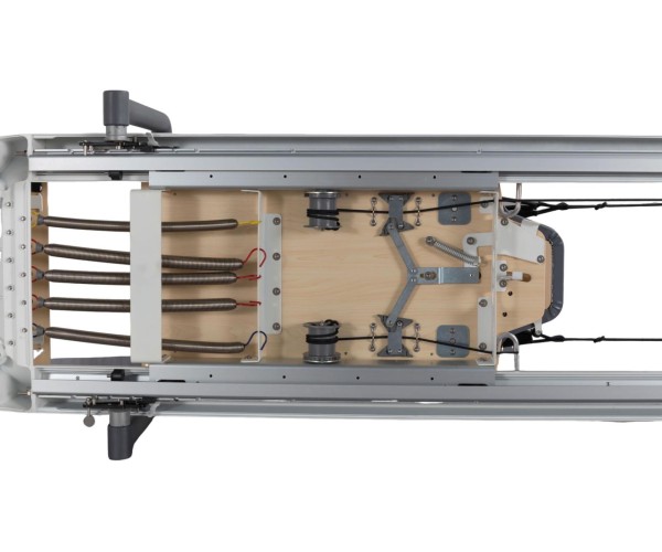 Premium Pilates Reformer αλουμινίου με αντιβακτηριακή ταπετσαρία