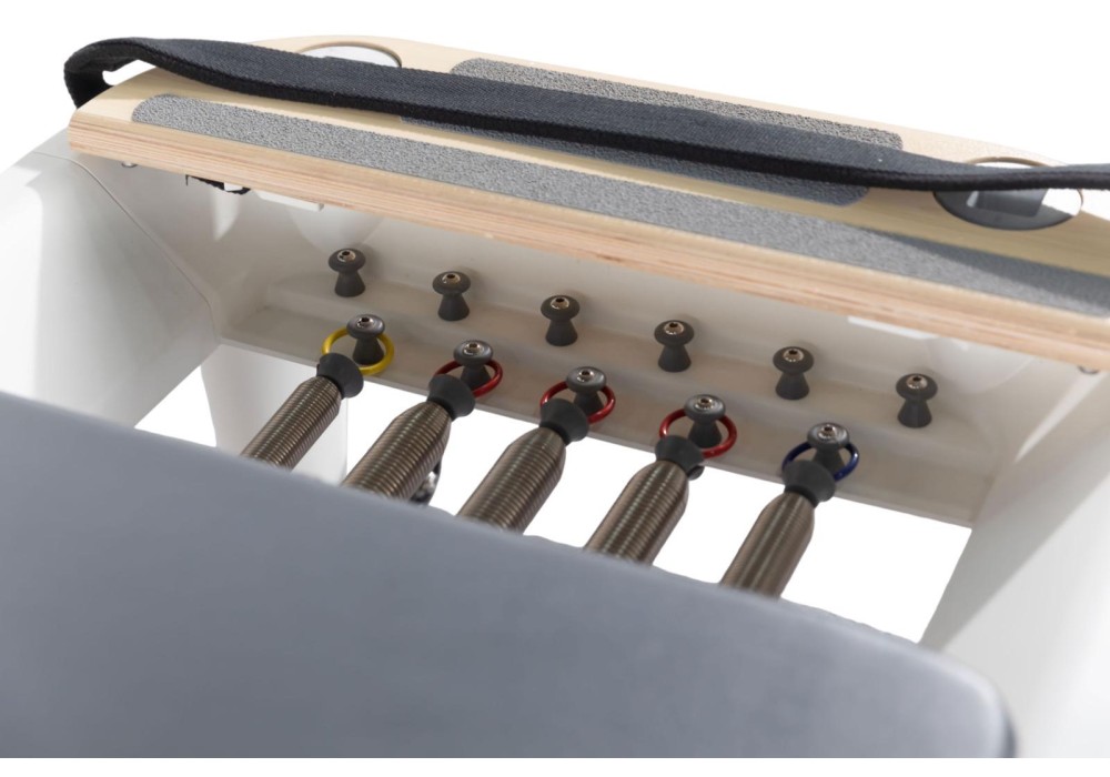 Premium Pilates Reformer αλουμινίου με αντιβακτηριακή ταπετσαρία