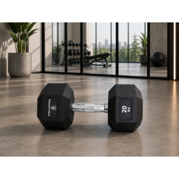 Hexagon Dumbbell 20kg |Megafitness