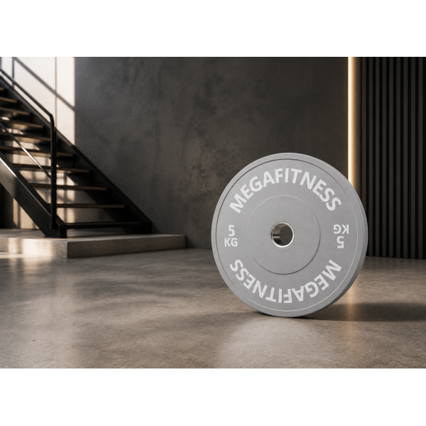 Bumper Plate Olympic Type 5kg|Megafitness