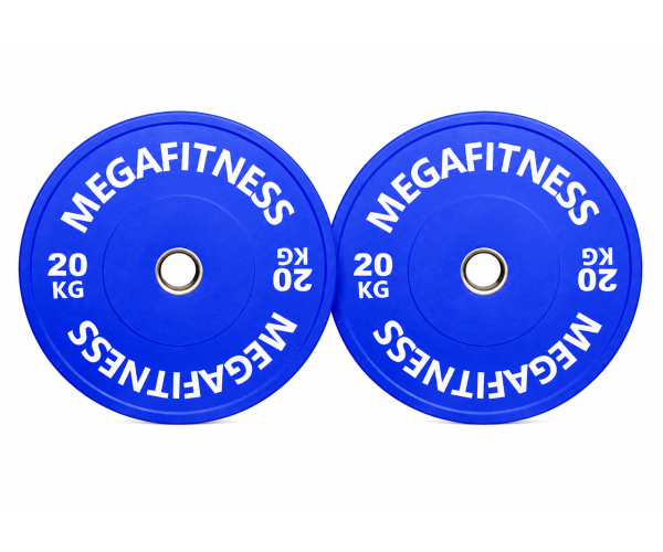 Bumper Plate Olympic Type Blue 20kg|Megafitness