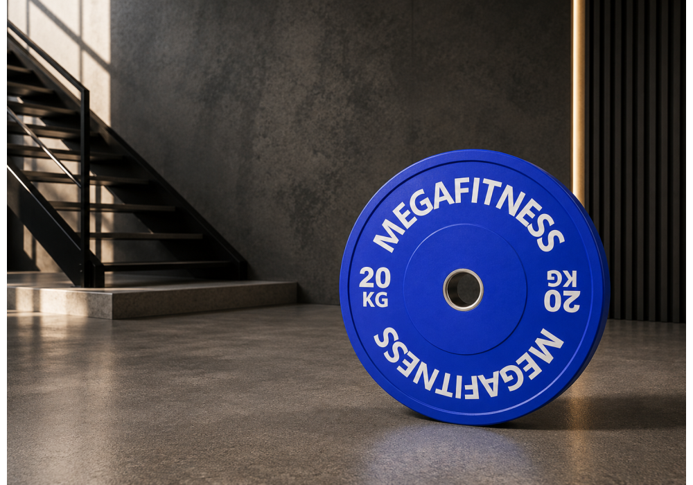 Bumper Plate Olympic Type Blue 20kg|Megafitness