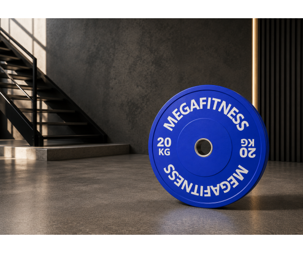 Bumper Plate Olympic Type Blue 20kg|Megafitness