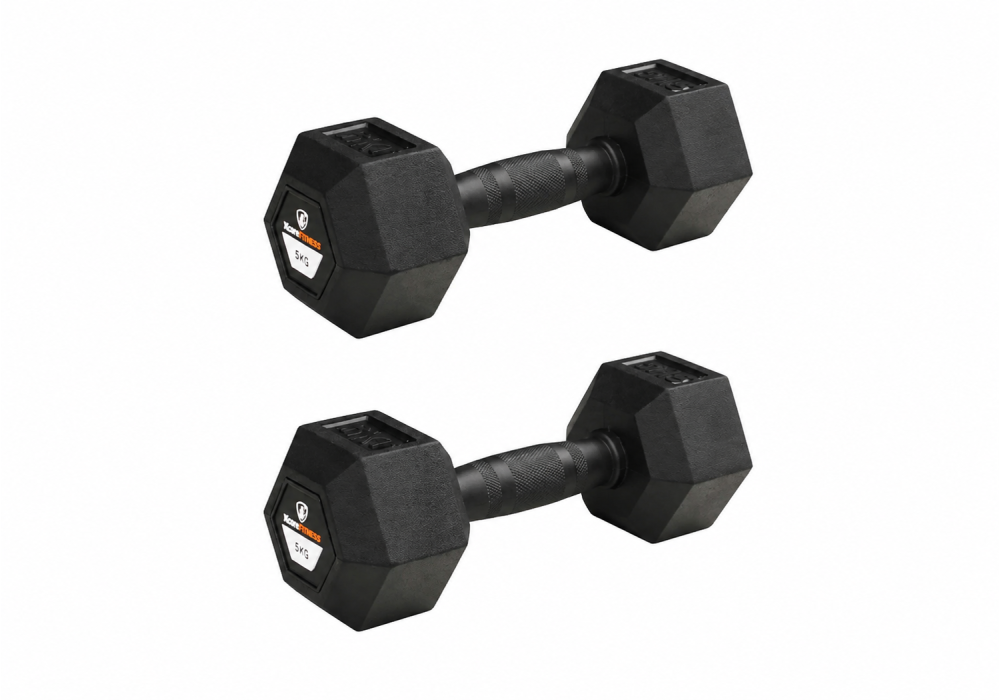Αλτήρας Εξάγωνος Rubber 6kg |Megafitness