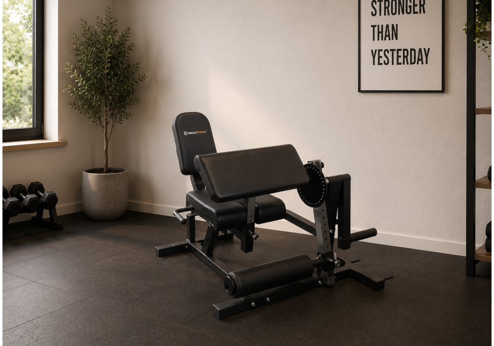 Leg Curl Machine Plate Loaded | Megafitness
