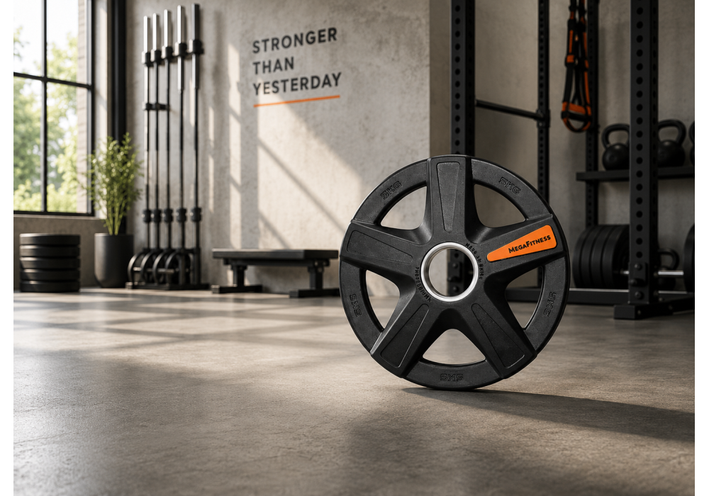 Olympic Plates With Handles 5Kg|Megafitness