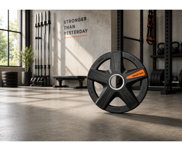 Olympic Plates With Handles 5Kg|Megafitness