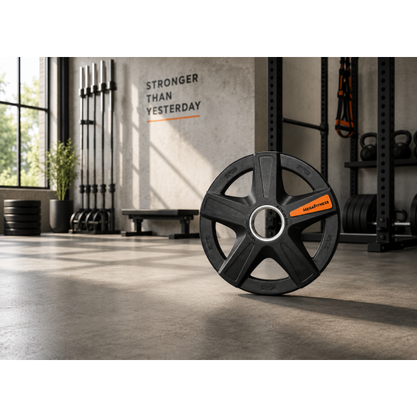 Olympic Plates With Handles 5Kg|Megafitness
