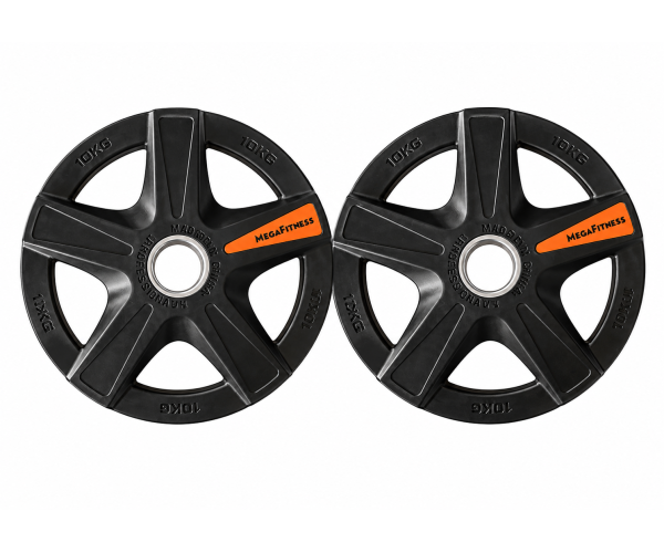 Olympic Plates With Handles 10Kg|Megafitness