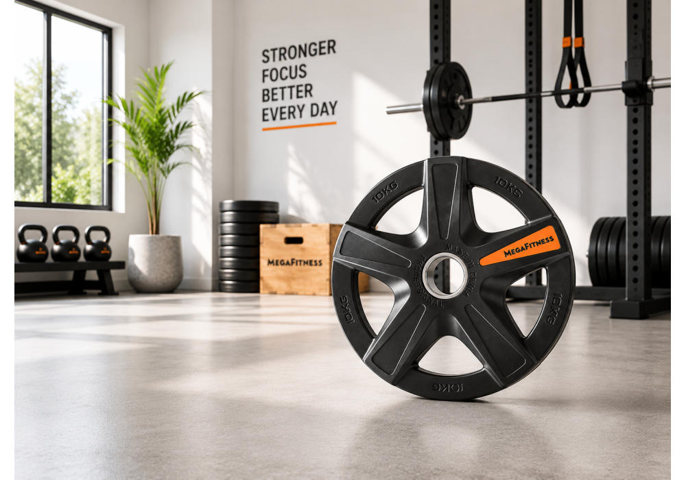 Olympic Plates With Handles 10Kg|Megafitness