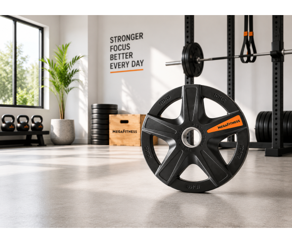 Olympic Plates With Handles 10Kg|Megafitness