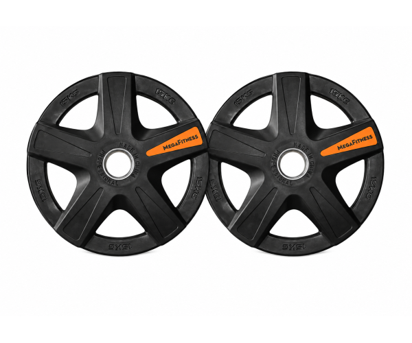 Olympic Plates With Handles 15Kg|Megafitness