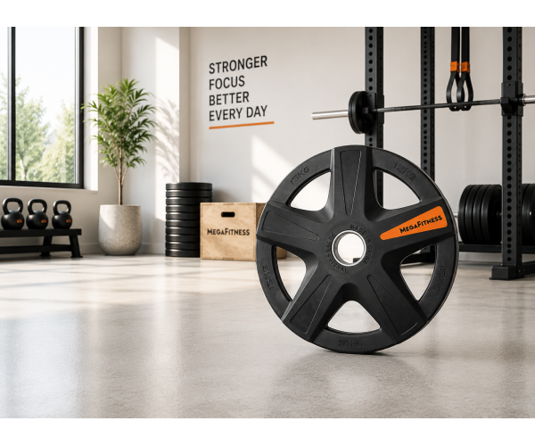 Olympic Plates With Handles 15Kg|Megafitness