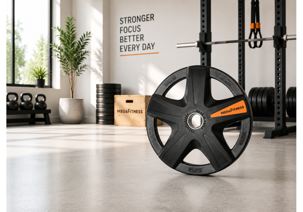 Olympic Plates With Handles 20Kg|Megafitness