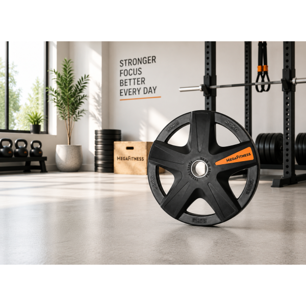 Olympic Plates With Handles 20Kg|Megafitness