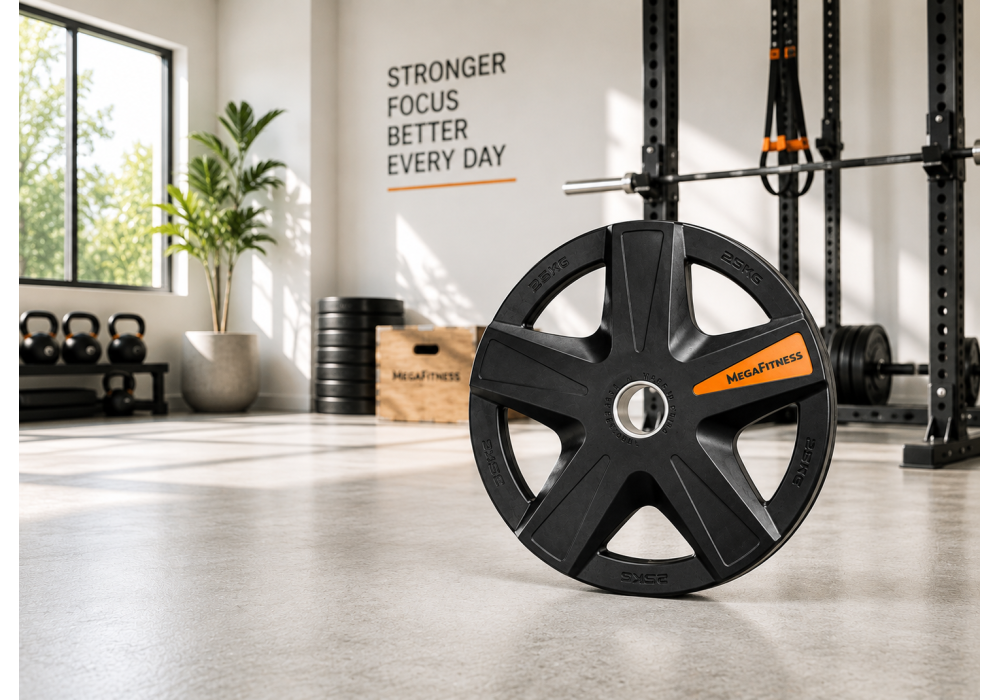 Olympic Plates With Handles 25Kg|Megafitness